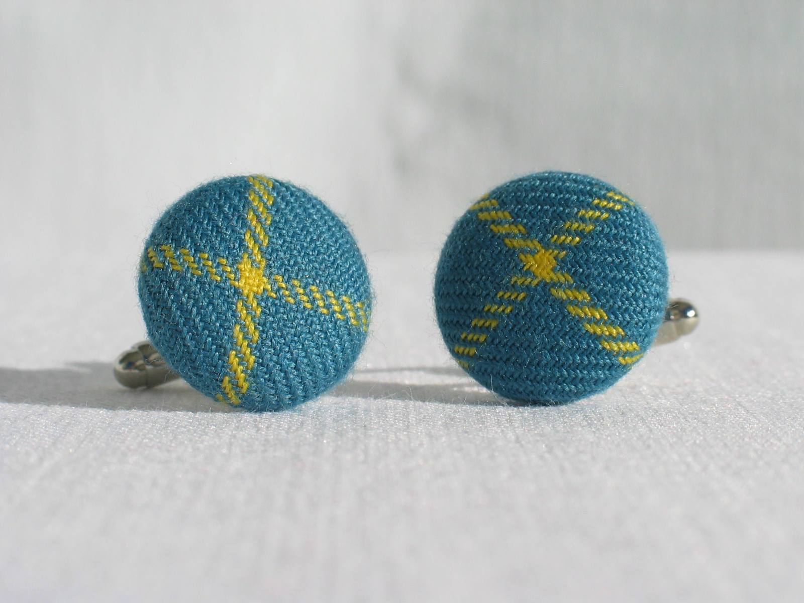 British Columbia Tartan Cuff Links-Taylors Tartans