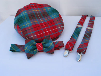 British Columbia Tartan Cuff Links