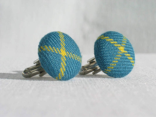 British Columbia Tartan Cuff Links-Taylors Tartans