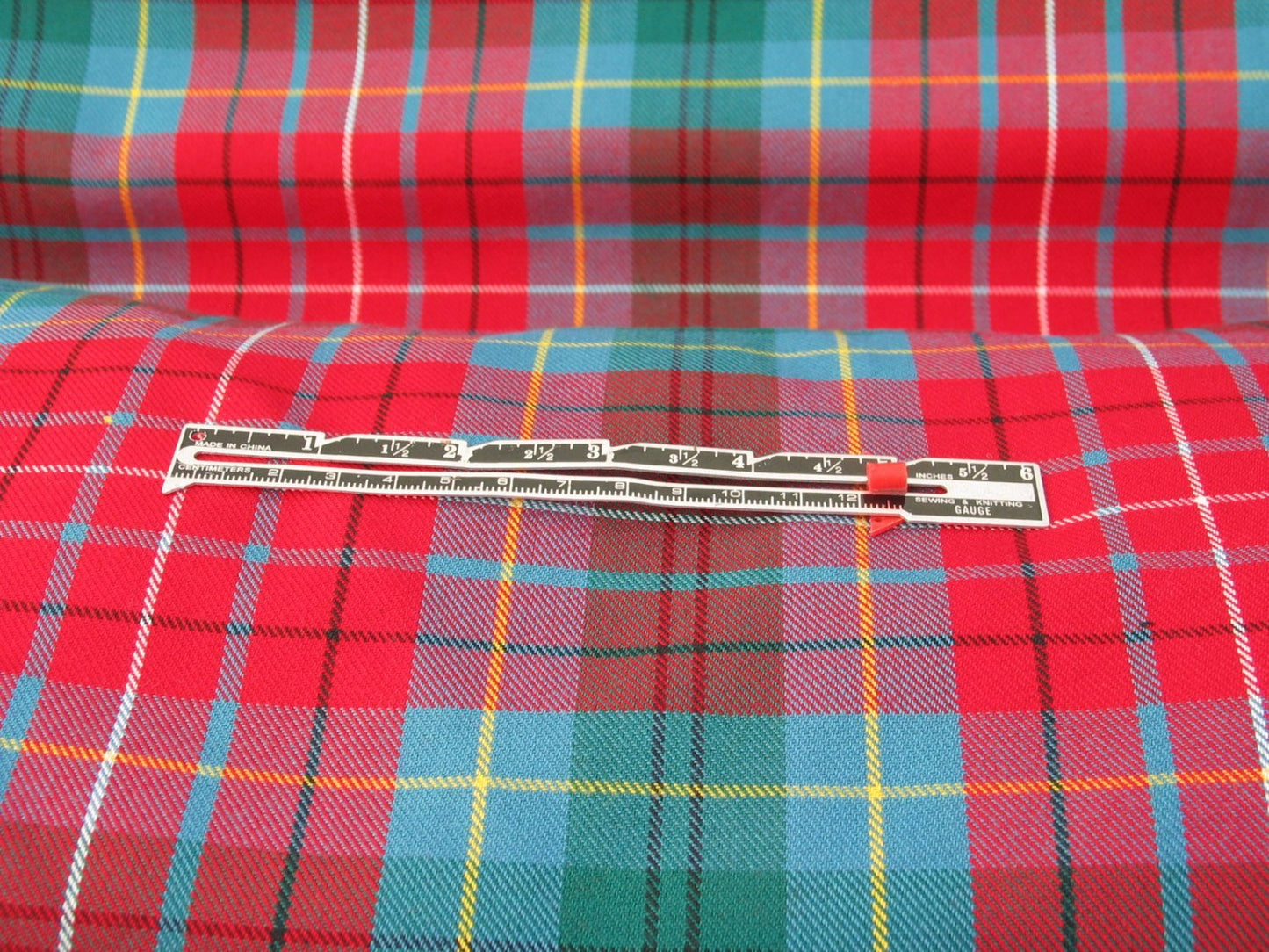 British Columbia Tartan Fabric