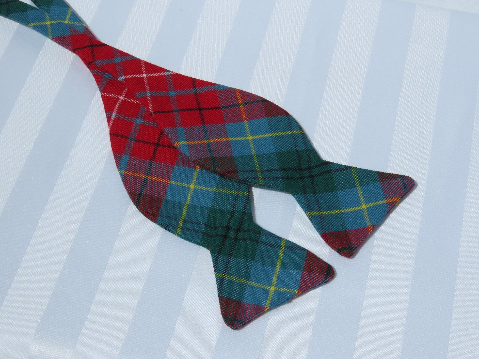 British Columbia Tartan Freestyle Bow Tie-Taylors Tartans