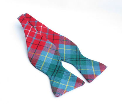 British Columbia Tartan Freestyle Bow Tie-Taylors Tartans