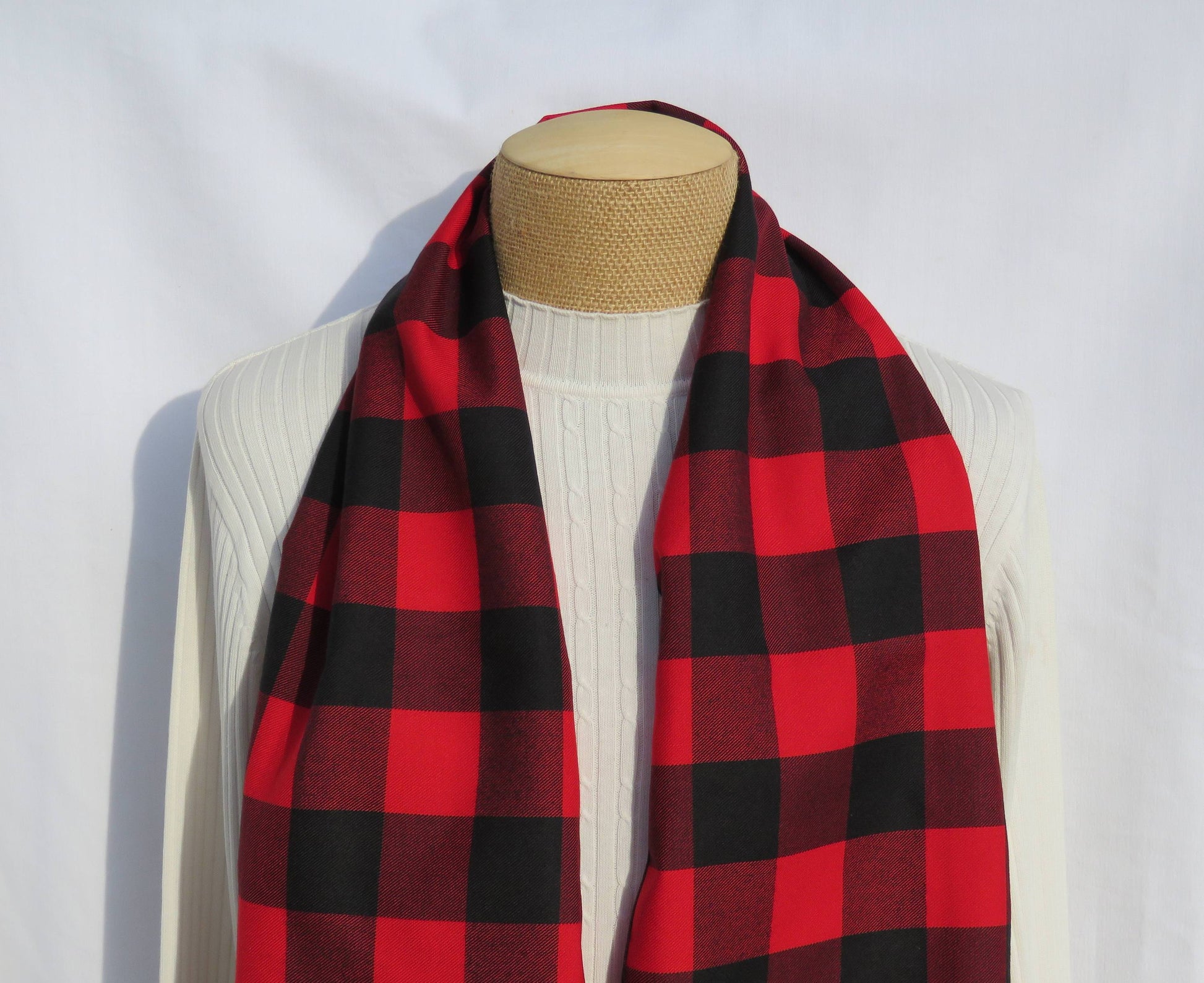 Buffalo Check Scarf-Taylors Tartans