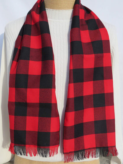 Buffalo Check Scarf