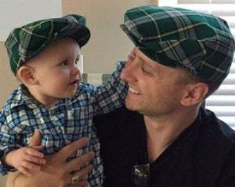 Cape Breton Tartan Flat Cap