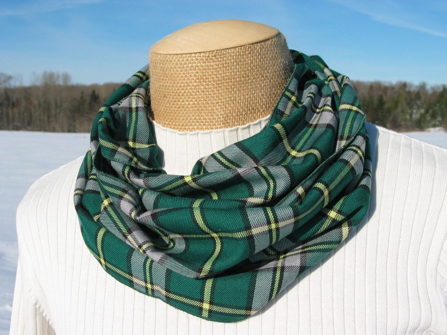 Cape Breton Tartan Infinity Scarf