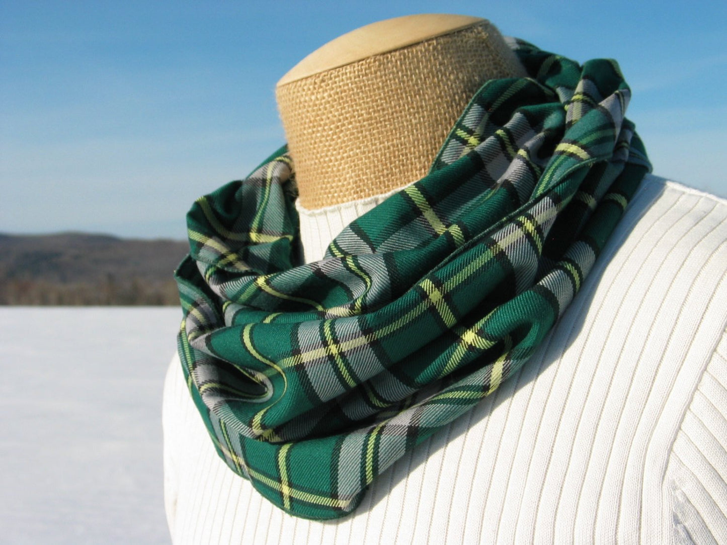 Cape Breton Tartan Infinity Scarf