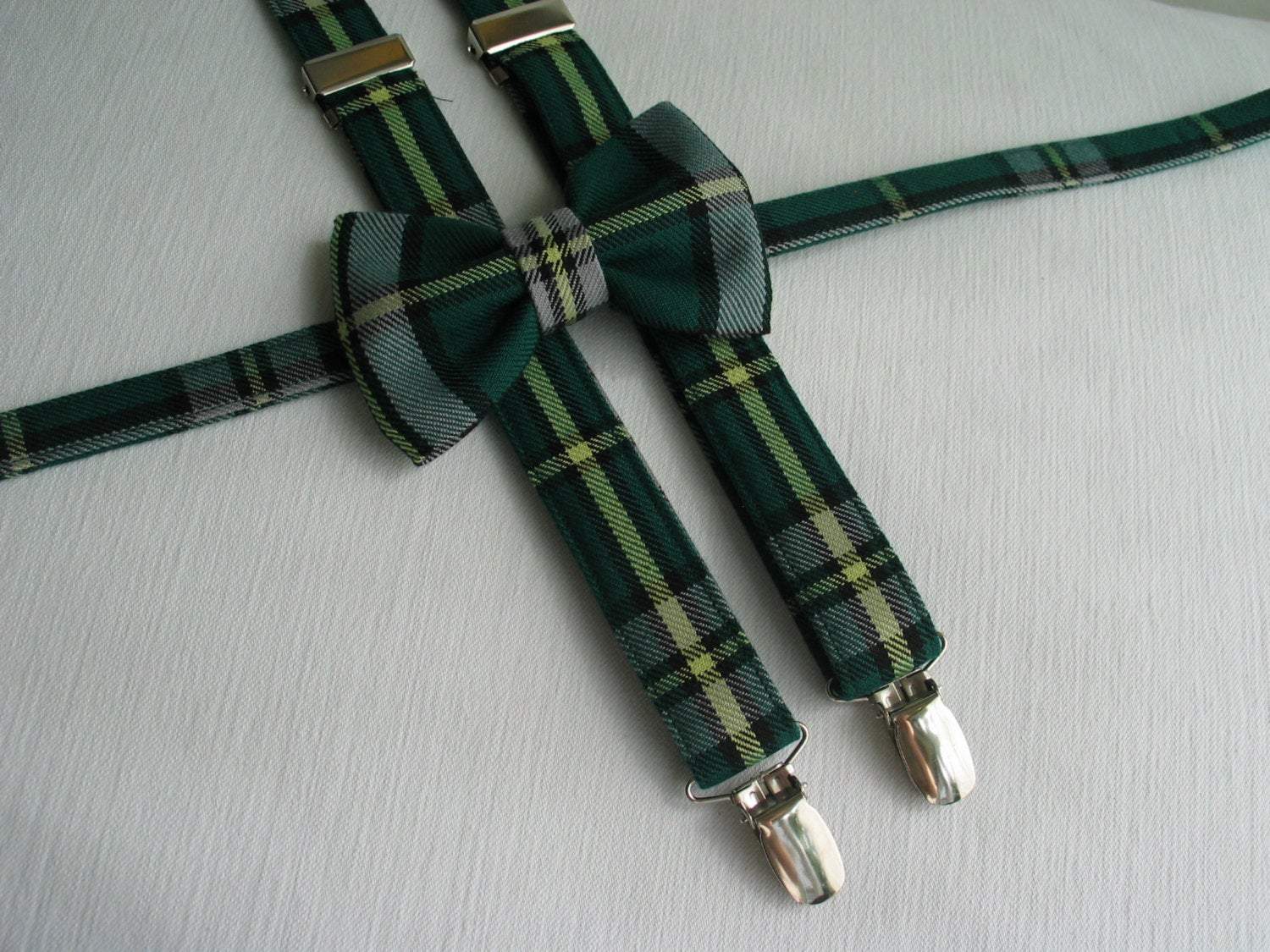 Cape Breton Tartan Suspenders Bow Tie Set-Taylors Tartans