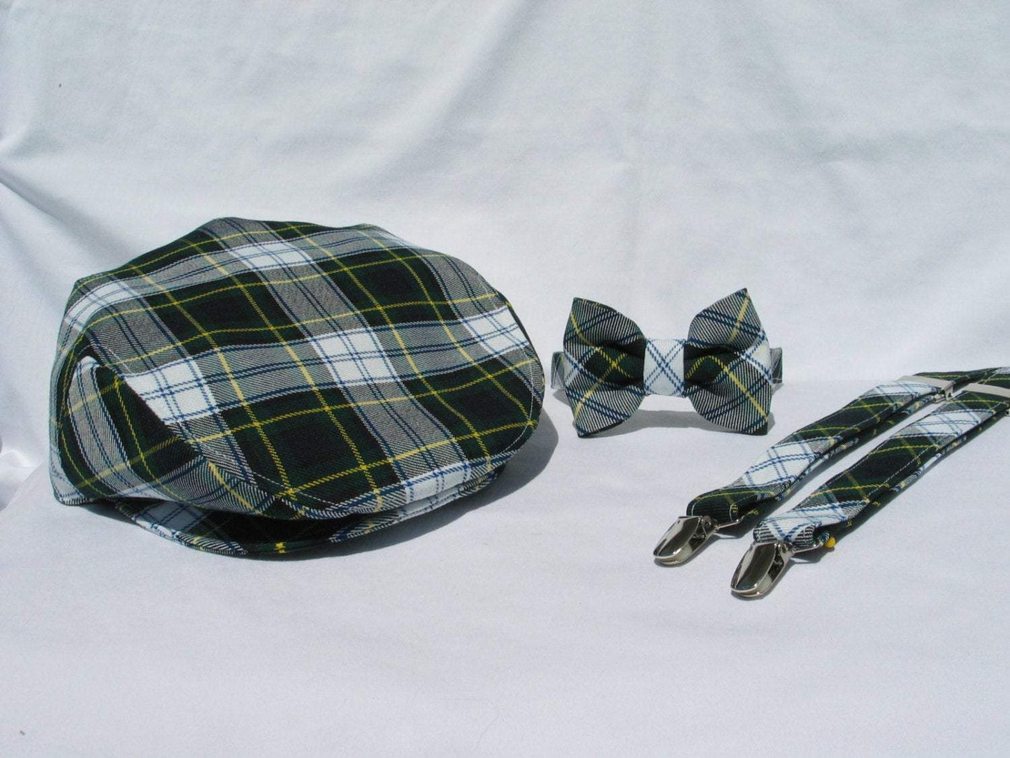 Dress Gordon Tartan Flat Cap Hat