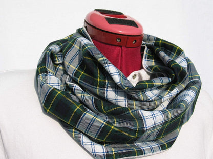 Dress Gordon Tartan Infinity Scarf-Taylors Tartans