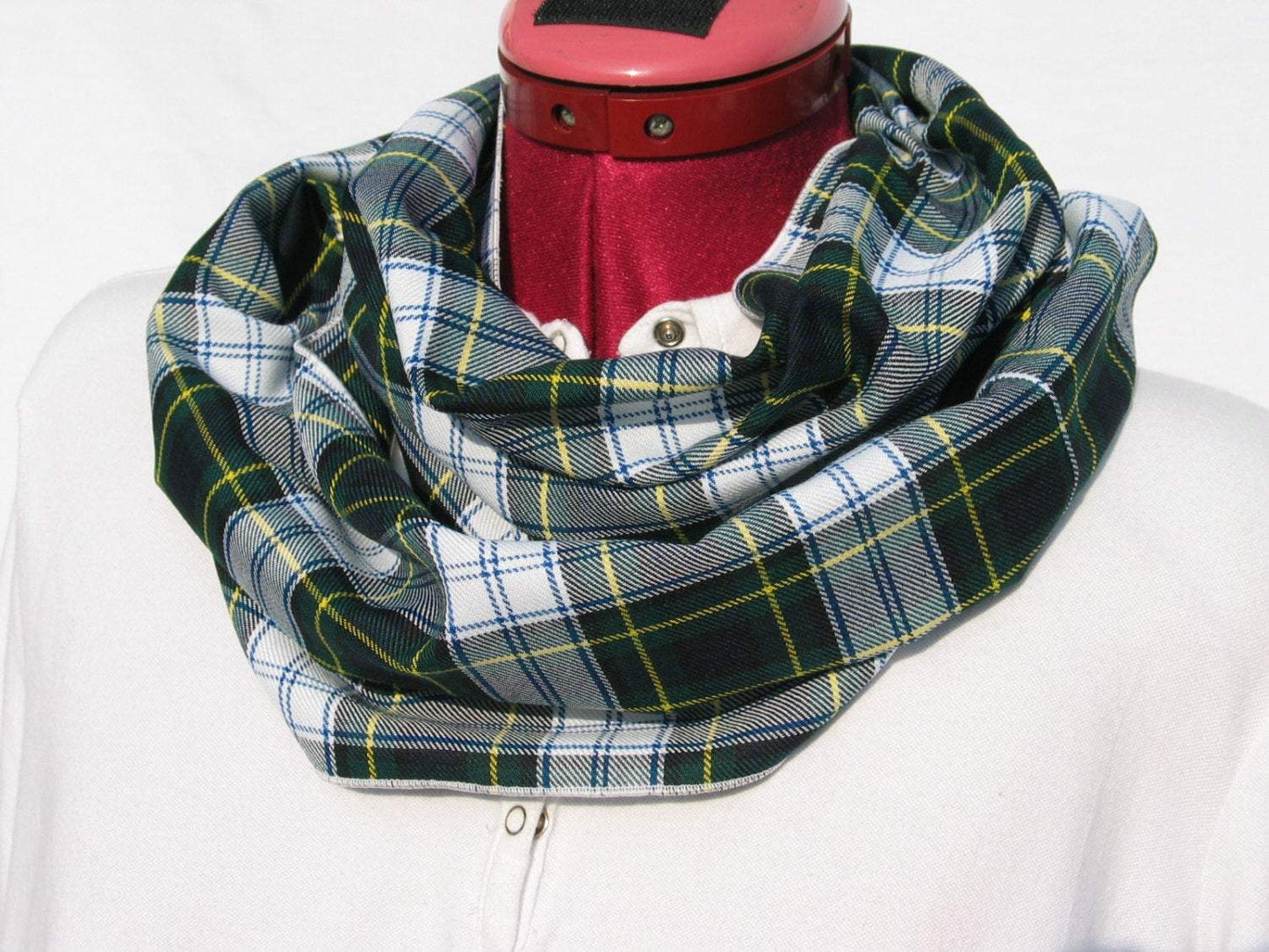 Dress Gordon Tartan Infinity Scarf-Taylors Tartans