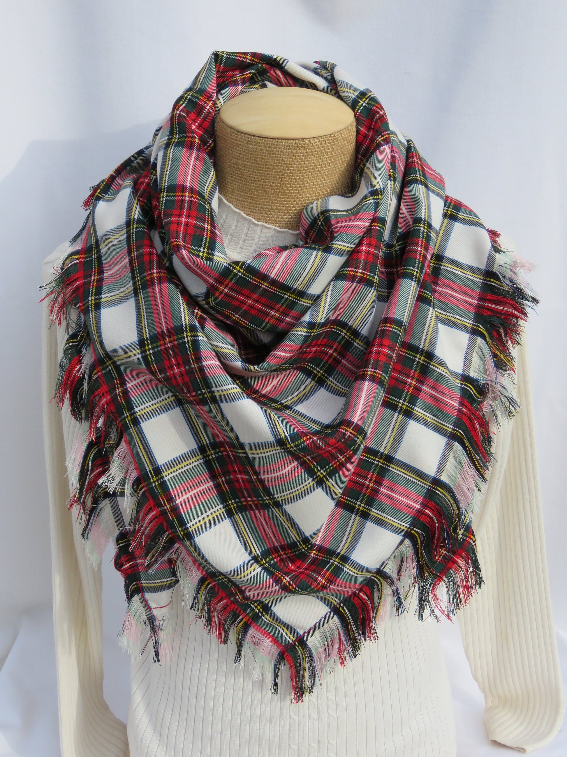 Dress Stewart Tartan Blanket Scarf-Taylors Tartans