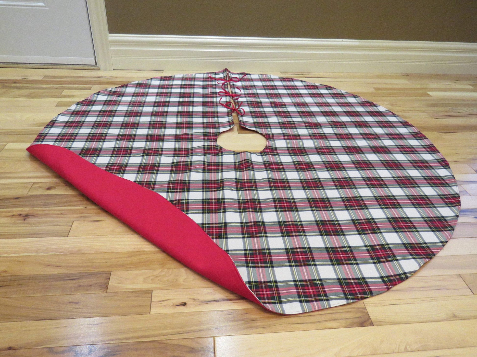 Dress Stewart Tartan Christmas Tree Skirt-Taylors Tartans