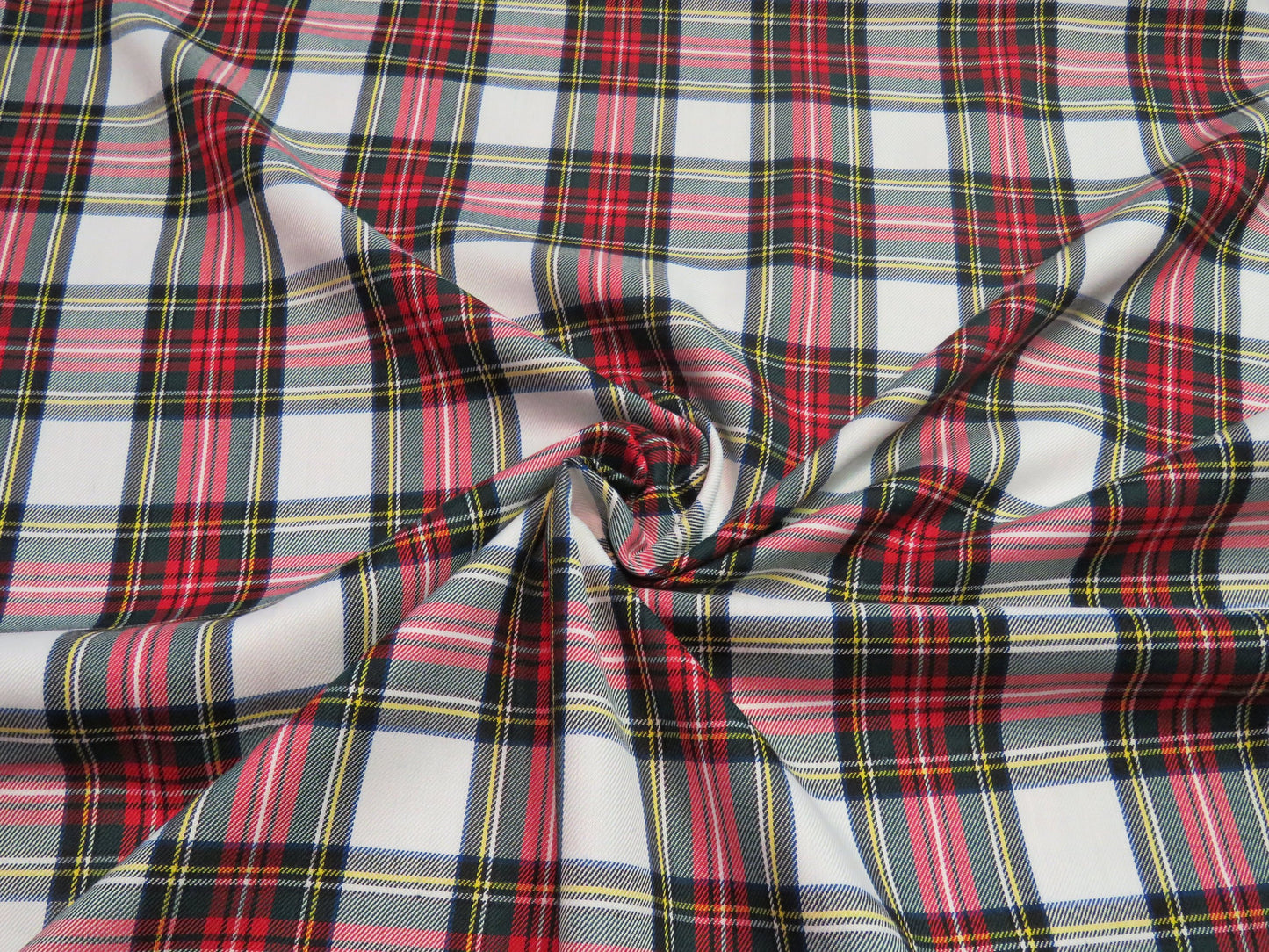 Dress Stewart Tartan Fabric