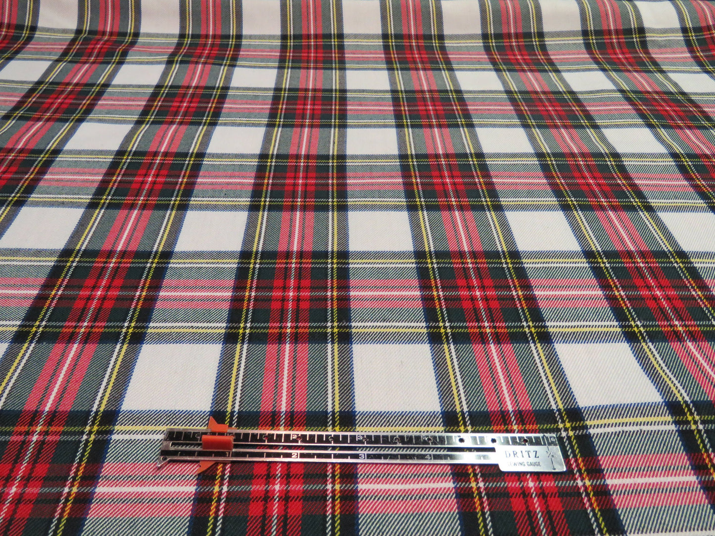 Dress Stewart Tartan Fabric