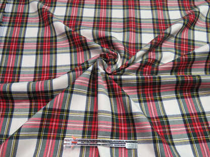 Dress Stewart Tartan Fabric