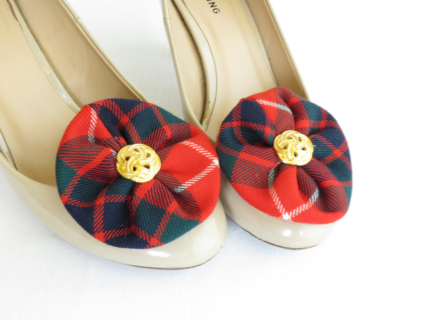 Fraser Tartan Shoe Clip