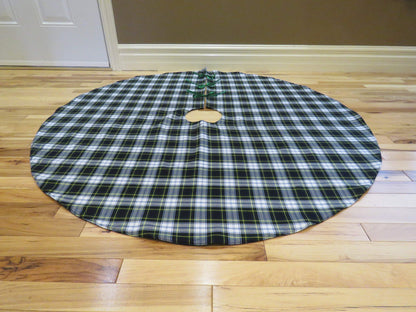 Gordon Tartan Christmas Tree Skirt