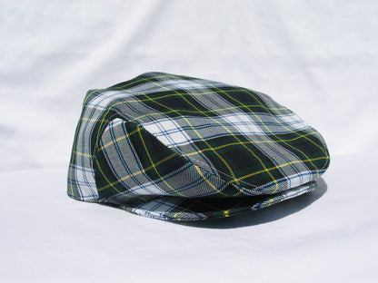 Ensemble bretelles et nœud papillon à casquette plate Gordon Tartan