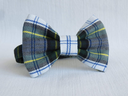 Ensemble bretelles et nœud papillon à casquette plate Gordon Tartan