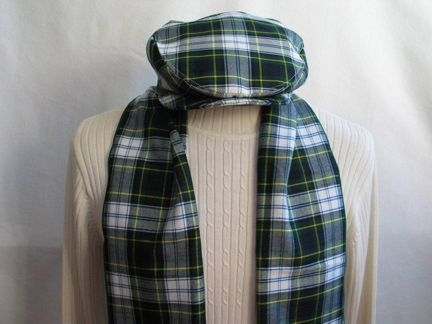 Gordon Tartan Hat and Scarf Combo