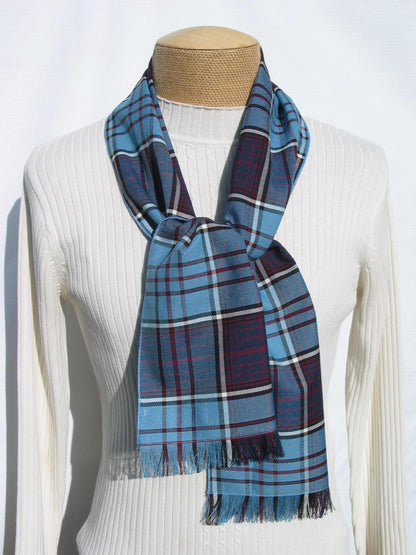 Quebec Tartan Flat Cap and Scarf Set