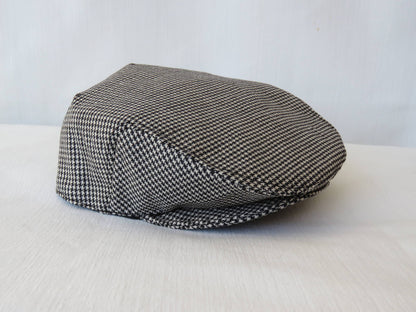 Hounds Tooth Newsboy Hat-Taylors Tartans