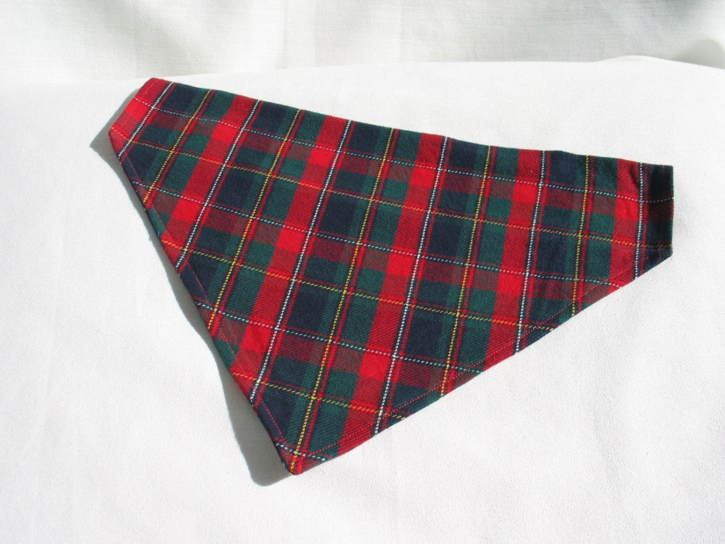 Bandana pour chien Tartan du Québec