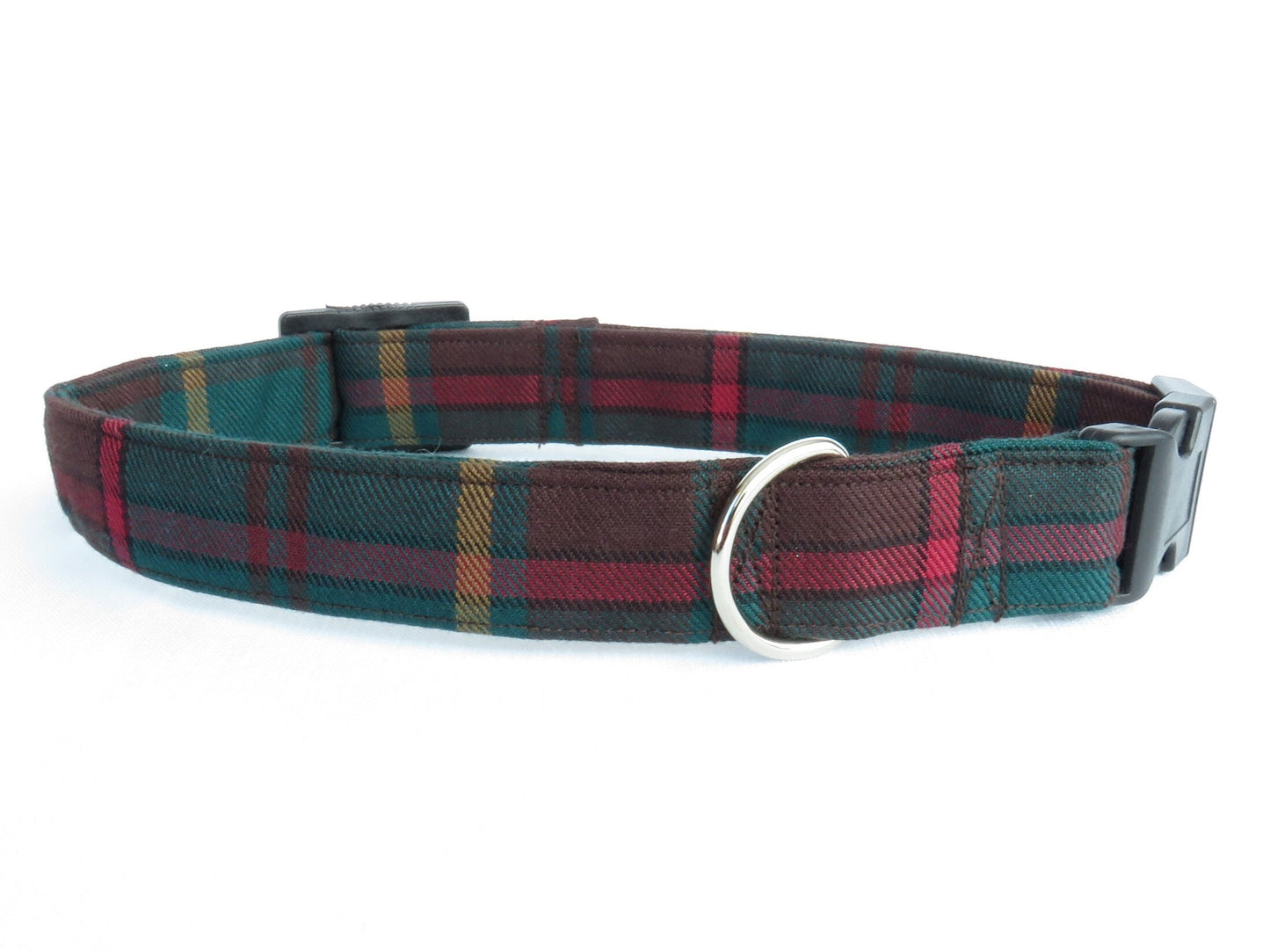 Collier et nœud papillon pour chien en tartan de l'Ontario