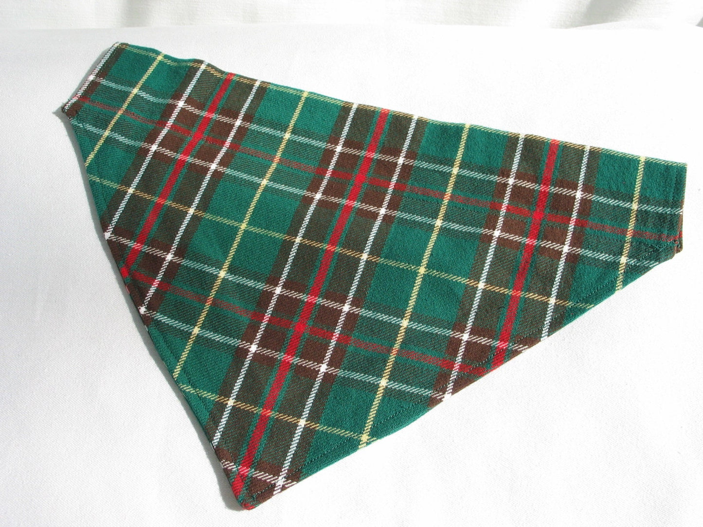 Nœud papillon pour chien tartan de Terre-Neuve