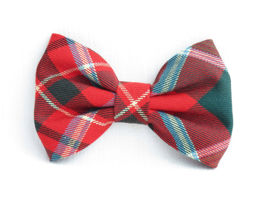 Dog Bow Tie in NB tartan