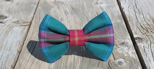 Manitoba Tartan Pet Bow Tie