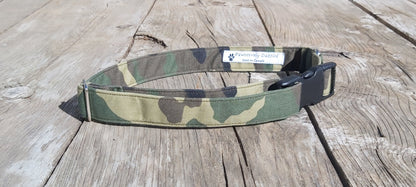 Collier pour chien camouflage