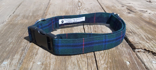 Armstrong Tartan Dog Collar