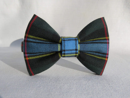 Labrador Tartan Bow Tie