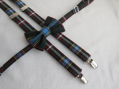 Labrador Tartan Bow Tie