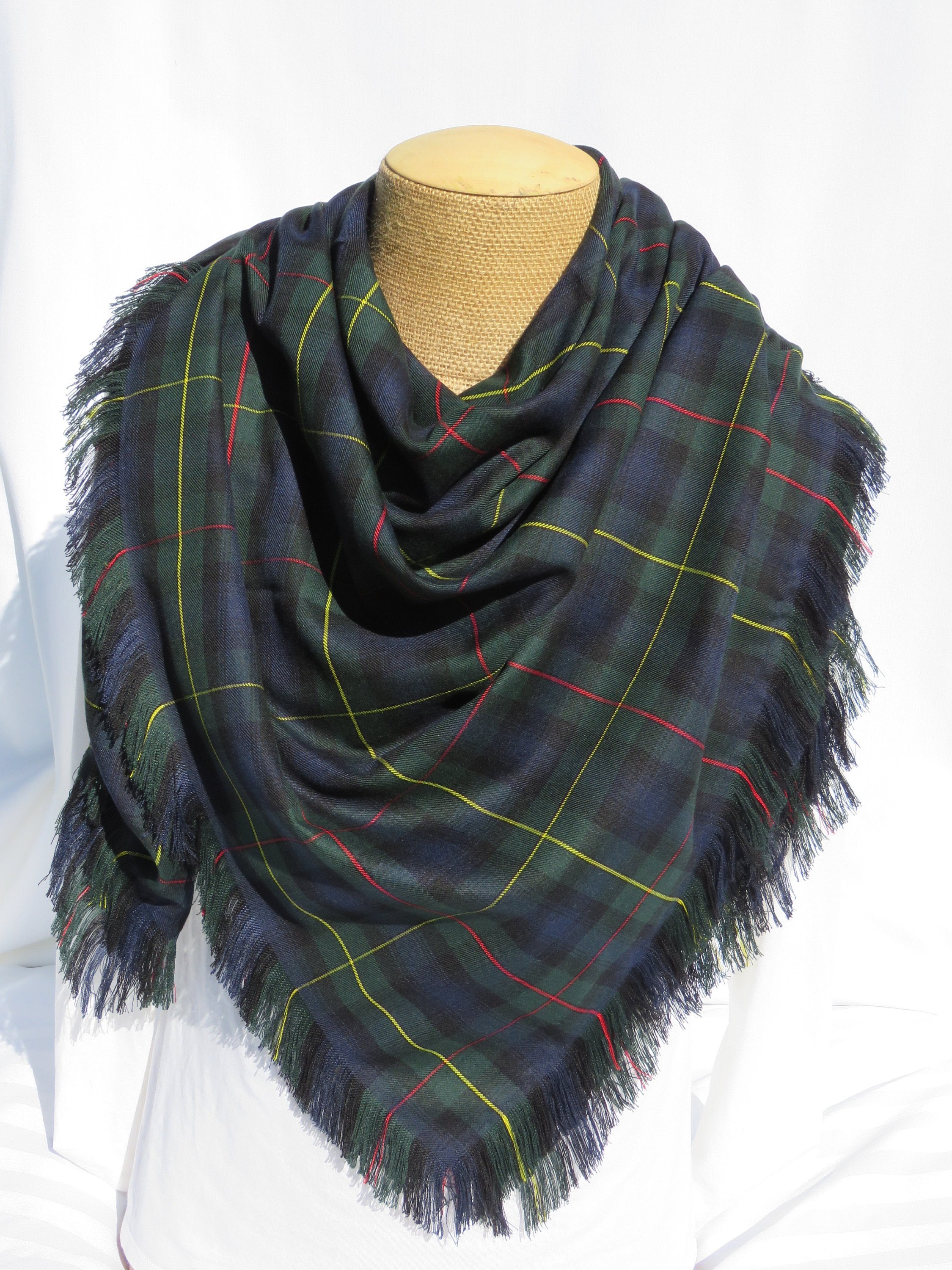 Macleod tartan blanket sale