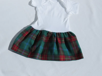 Manitoba Tartan Baby Onesie-Taylors Tartans