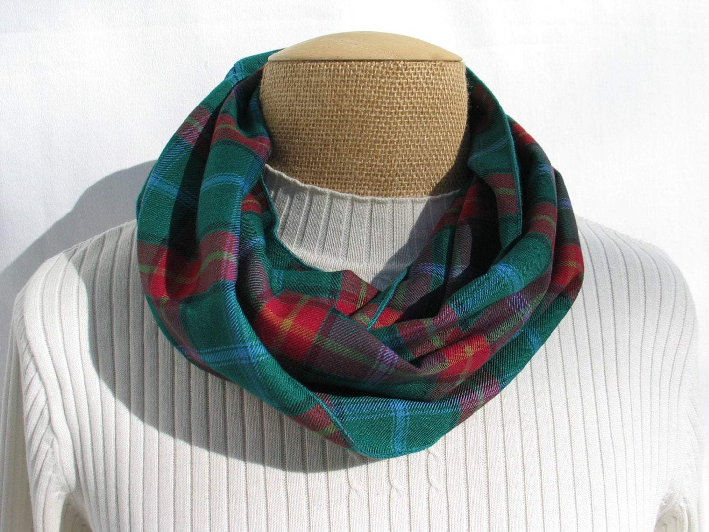 Manitoba Tartan Infinity Scarf-Taylors Tartans