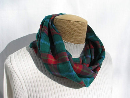 Manitoba Tartan Infinity Scarf-Taylors Tartans