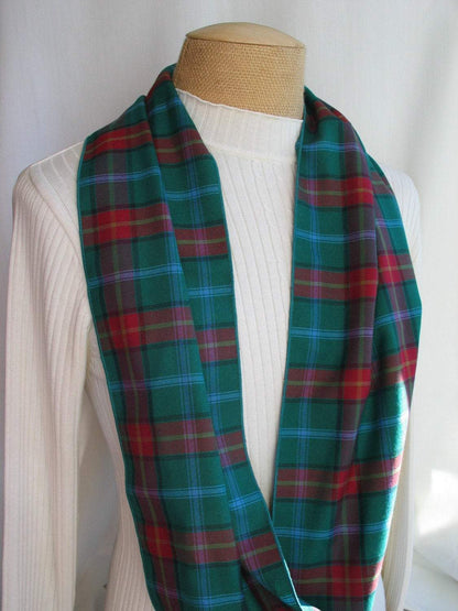 Manitoba Tartan Infinity Scarf