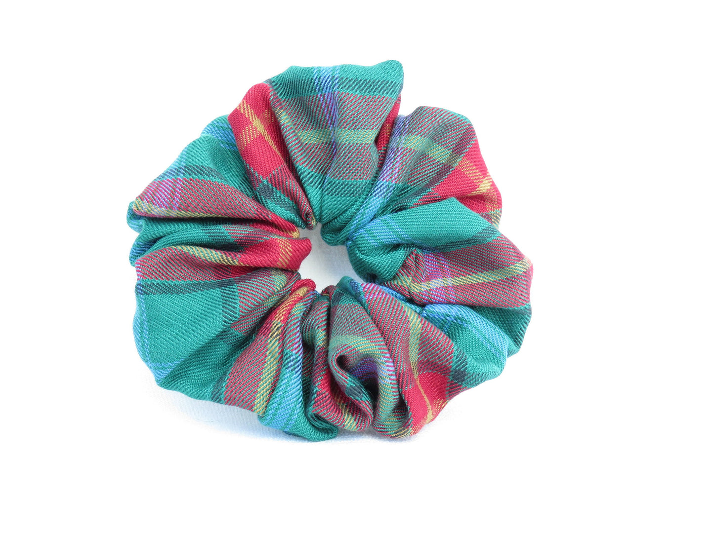 Manitoba Tartan Scrunchie