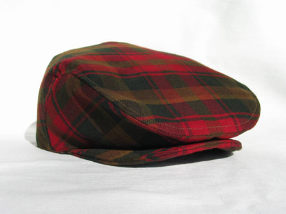 Maple Leaf Tartan Flat Cap-Taylors Tartans