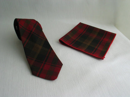 Maple Leaf Tartan Necktie-Taylors Tartans