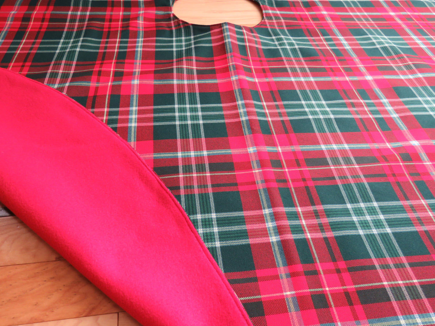 New Brunswick Tartan Christmas Tree Skirt-Taylors Tartans