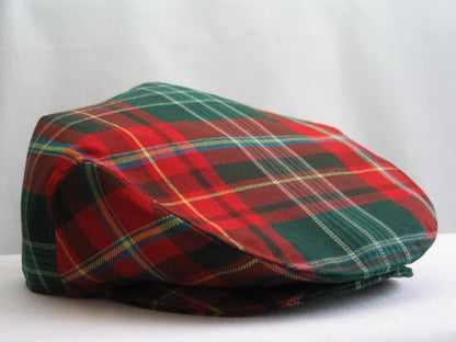 New Brunswick Tartan Flat Cap-Taylors Tartans