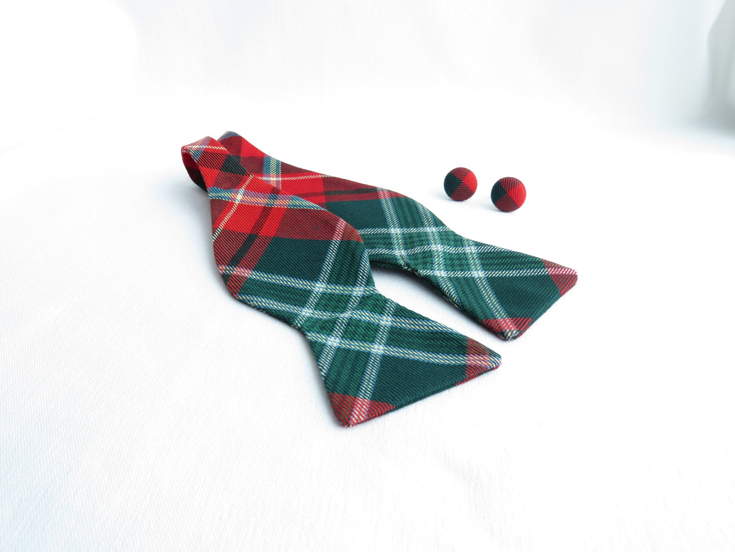 New Brunswick Tartan Self Tie Bow Tie