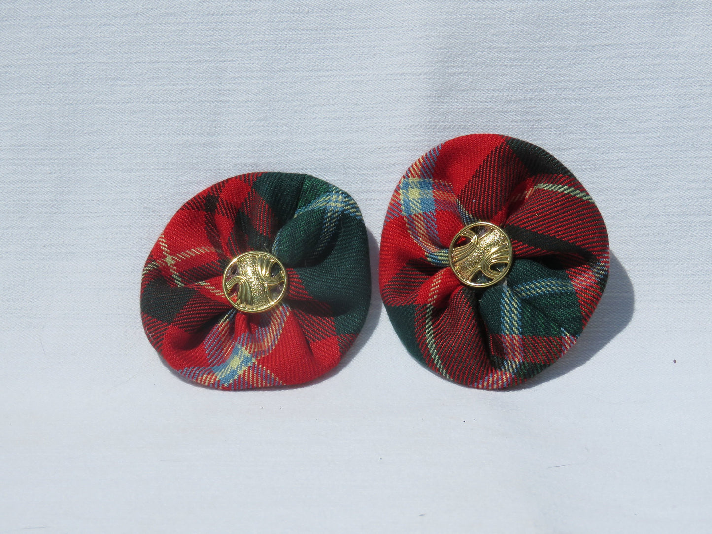 New Brunswick Tartan Shoe Clip