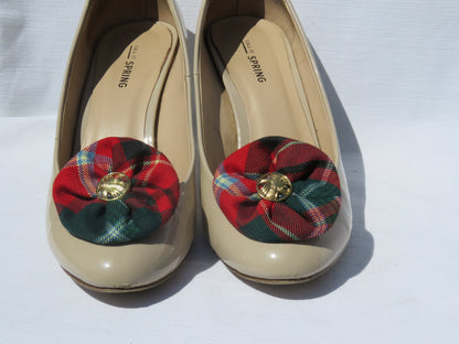 New Brunswick Tartan Shoe Clip