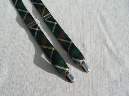 Newfoundland Tartan Suspenders Braces